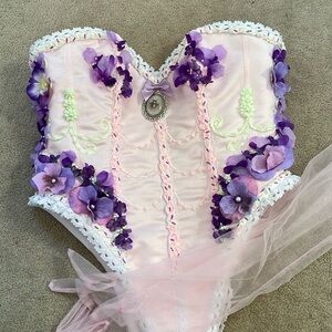 Bridgerton inspired playboy bodysuit